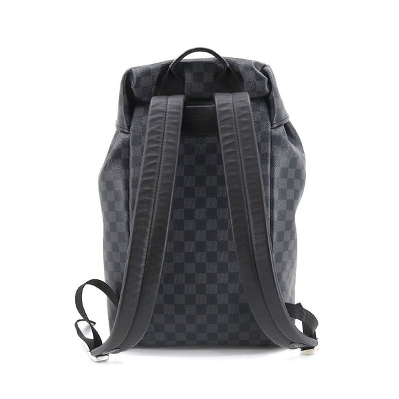 Louis Vuitton Damier Graphite Zack Backpack Silver Metal Fittings - Picture 2 of 6